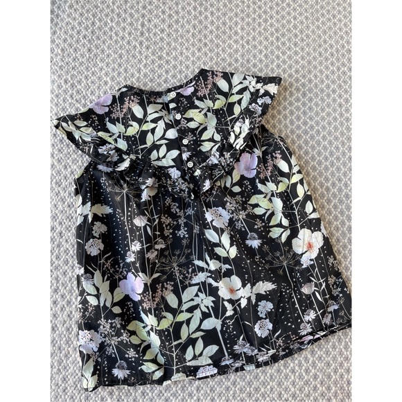 🖤🌸KIDS Bonpoint Floral Print Blouse🌸🖤 - Picture 3 of 4